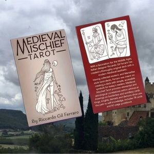 Midieval Mischief Tarot Cards - 78 Card Deck with Guidebook NIP